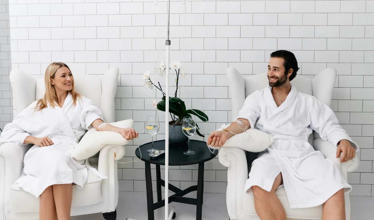 IV therapy treatment for hydration and wellness benefits